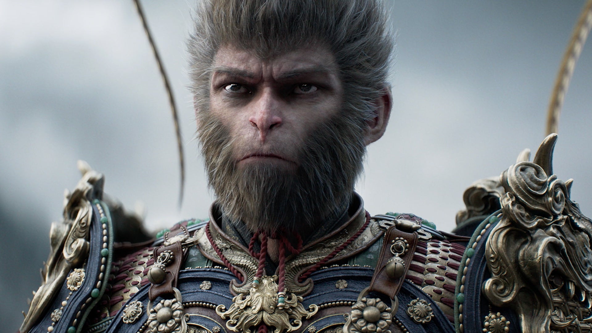 Screenshot from Black Myth: Wukong showing the Monkey King character