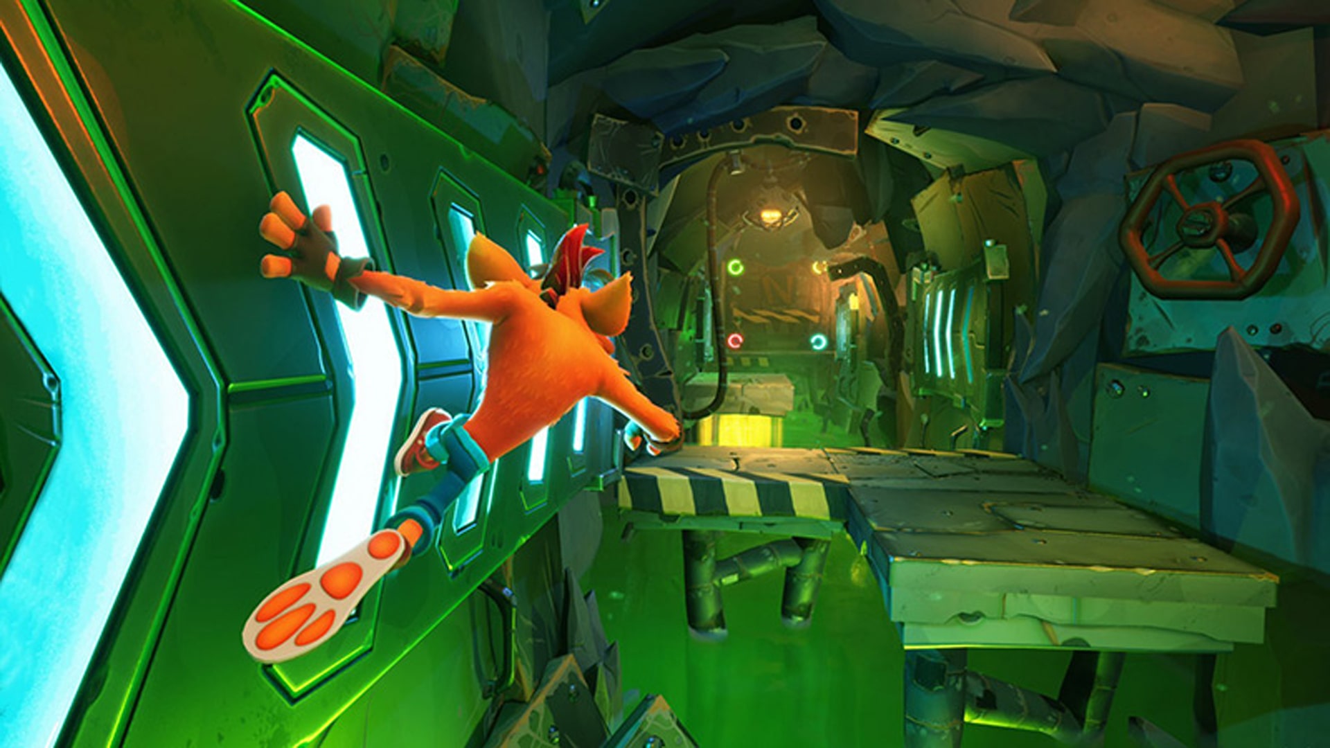 Crash Bandicoot special levels showcasing unique challenges and environments.