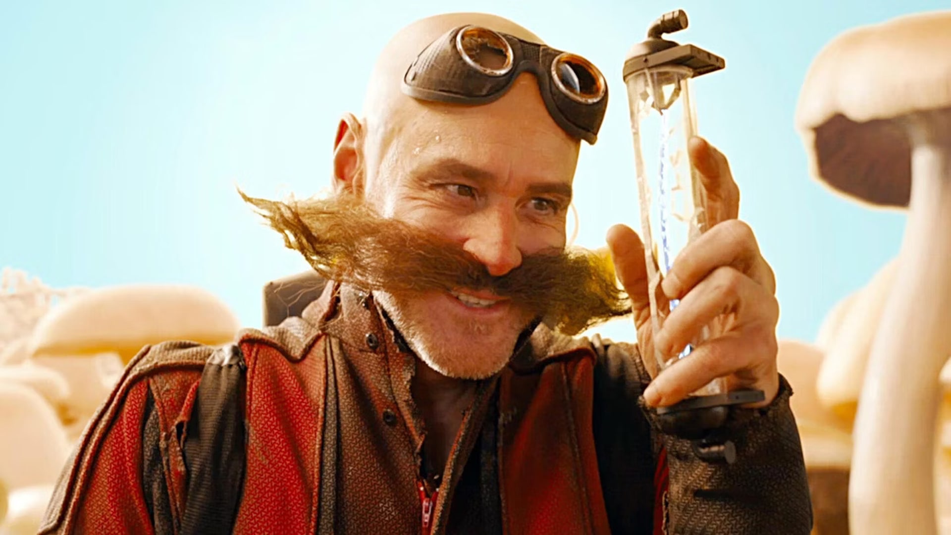 Jim Carrey as Dr. Robotnik in the Sonic the Hedgehog movies