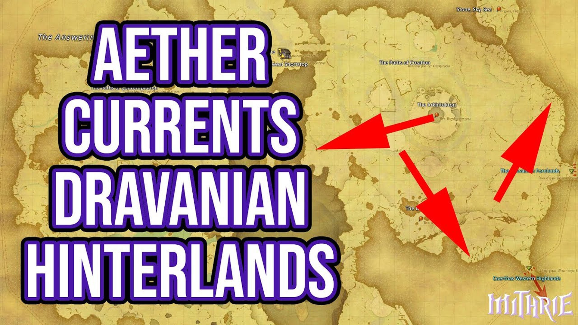 Final Fantasy XIV Dravanian Hinterlands Aether Currents