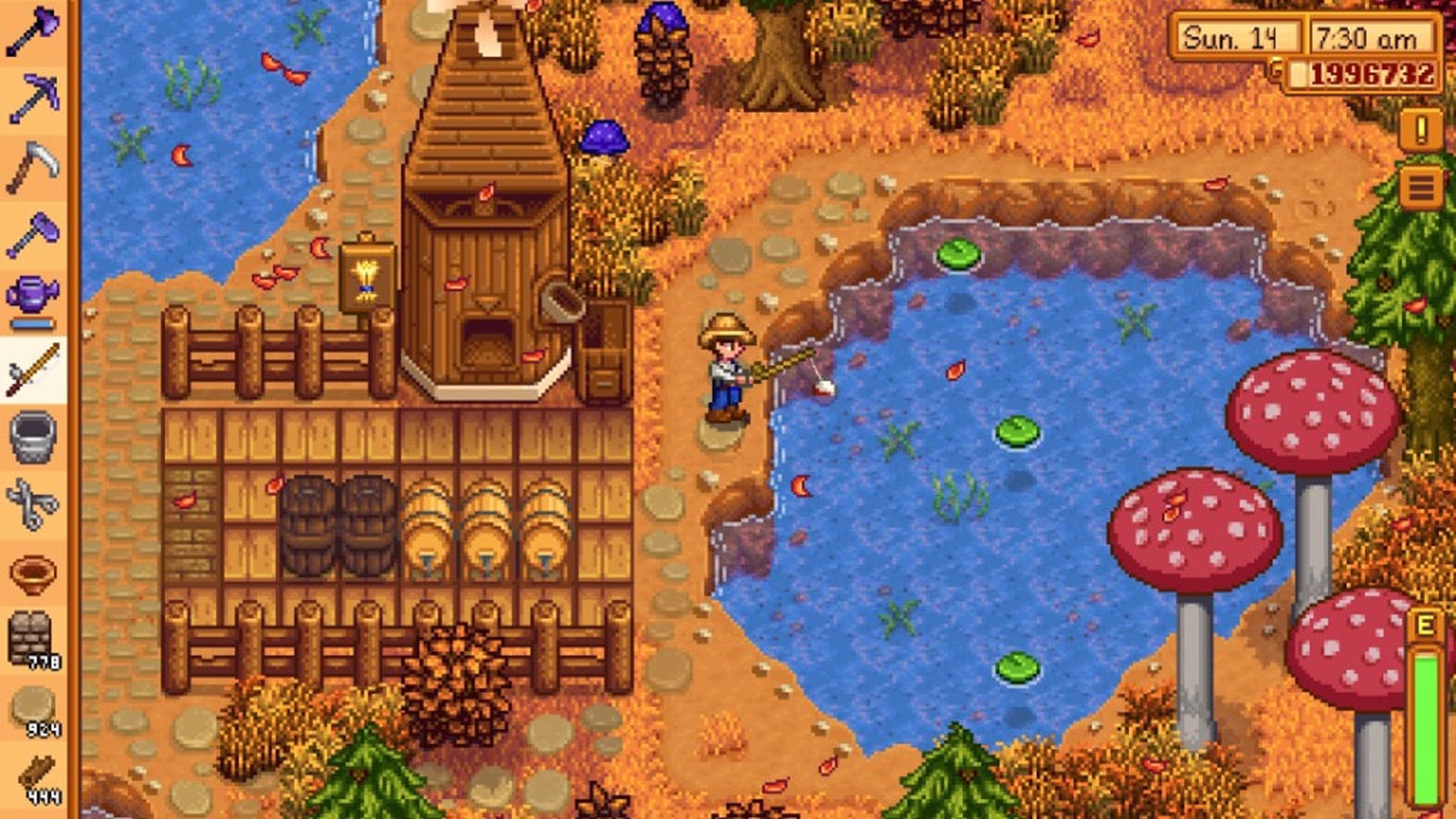 An exploration of the vibrant valley in Stardew Valley, filled with lush greenery and hidden treasures.