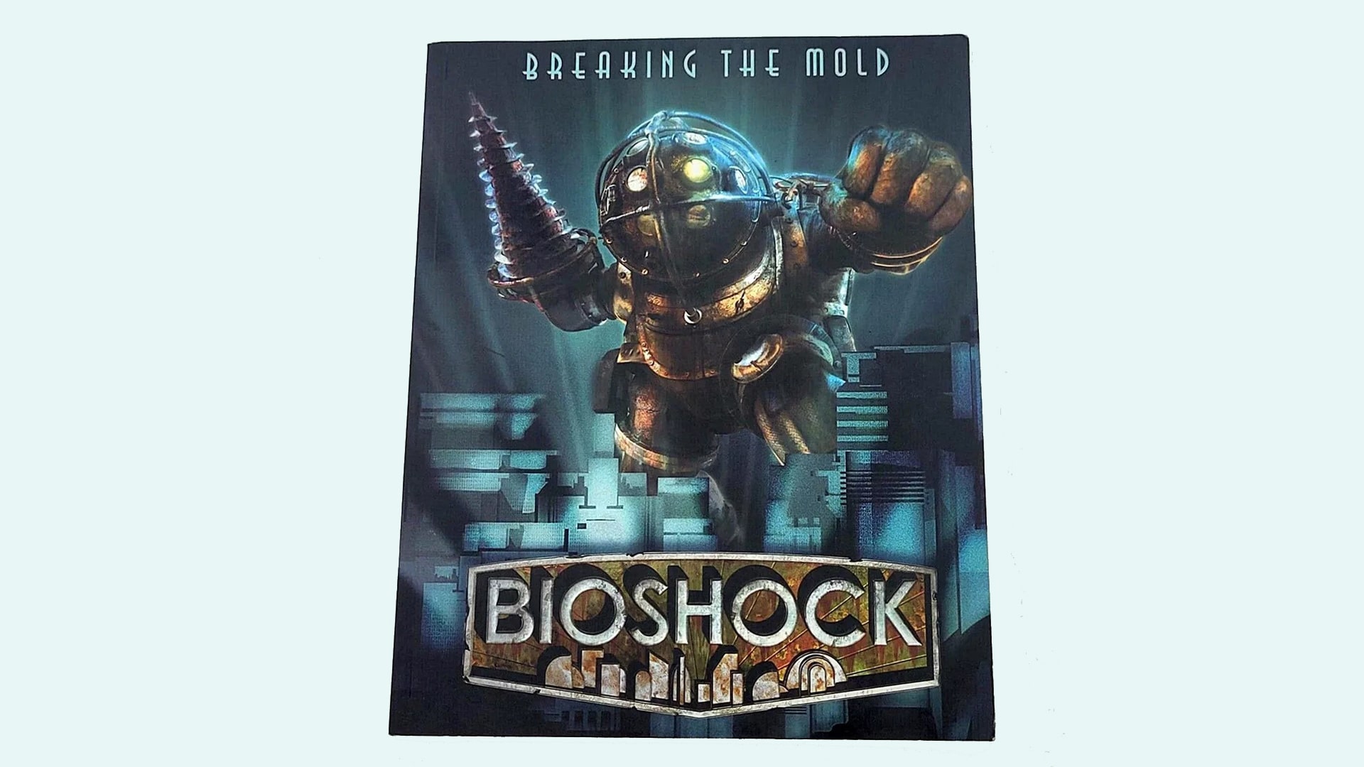 Abstract artistic depiction inspired by BioShock: Breaking the Mold Art Book