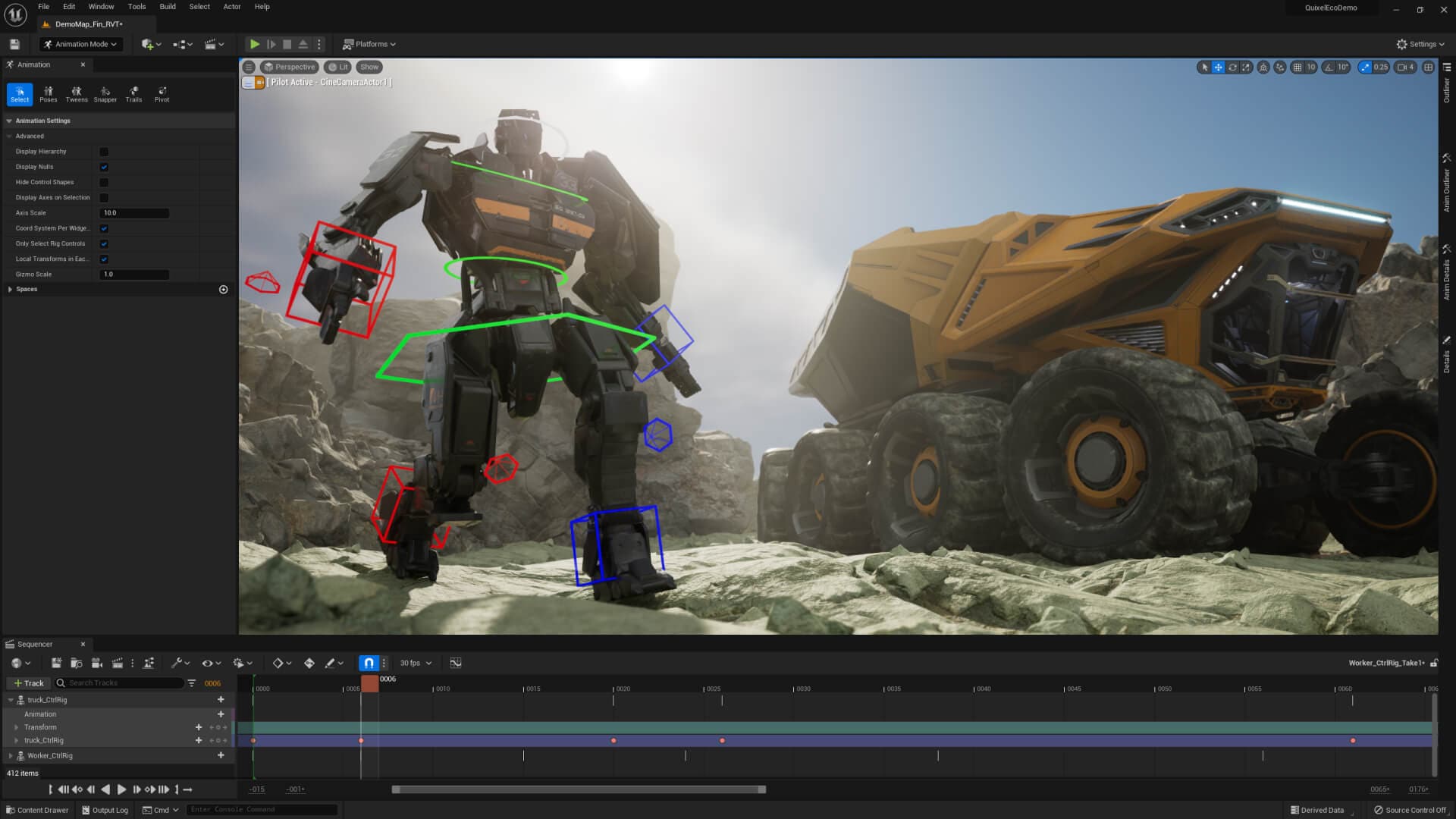 Unreal Engine 5 streamlined animation and modeling features.